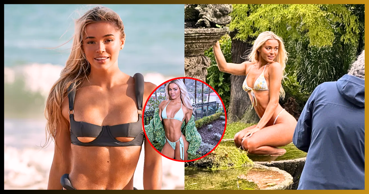 Olivia Dunne Makes Waves with Hot Stunning Sports Illustrated Swimsuit Shoot